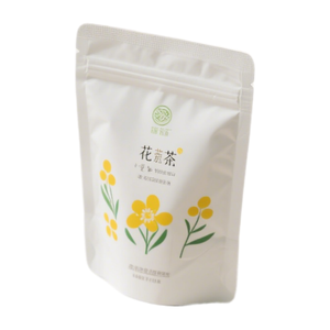 Customized Printed Tea Packaging <b>Bag</b> Plastic Zipper Stand up Pouch Aluminum Foil <b>Bags</b> With Transparent Window - Product Image 2