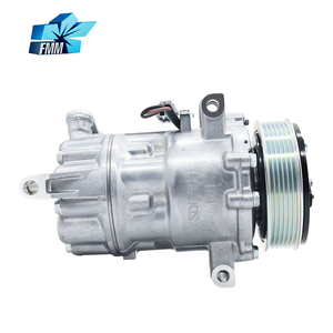 Compresor de aire acondicionado de 12v para coche, compresor de aire acondicionado para Fiat <span class=keywords><strong>DOBLO</strong></span> 2 Kombi, 62486 D433 1925F 51868880 - Product Image 2