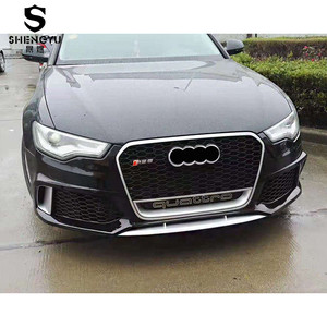 Parachoques de coche para Audi A6 <span class=keywords><strong>C7</strong></span> 2012-2015 actualización RS6 modelo con rejilla de parachoques delantero - Product Image 4