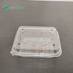 <span class=keywords><strong>Caja</strong></span> de Embalaje Transparente Desechable de Plástico PET de Grado Alimenticio Personalizada para Frutas - Product Image 2