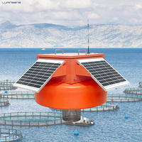 Boya de Calidad de Agua para Embalses No Tripulada con Sonda Óptica de Turbidez y Medidor de Sólidos Suspendidos Equipada con Panel Solar de 60W