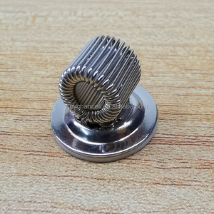 A buon mercato in schiuma bianca autoadesiva argento acciaio inossidabile a molla tonda pinze portapenne Clip ad anello singolo portapenne in metallo - Product Image 4