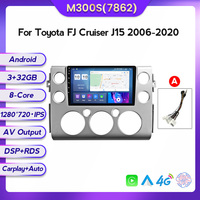 MEKEDE – autoradio vidéo stéréo pour Toyota FJ Cruiser J15 2006-2020 fj écran de voiture
