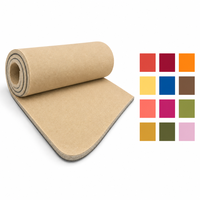 Mousse de doublure pour chaussures résistante à l'usure, tissu collé, largeur 1,5 m, éponge respirante et amortissante pour chaussures