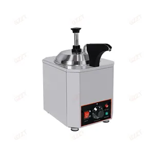 Waterbad Verwarmingssysteem 2l Commerciële Warme Chocolademelk Jam Ketchup Saus Flessen Elektrische Warmer Machine Saus Isolatiemachine