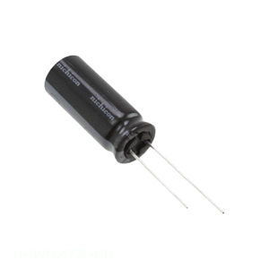 Distribuidor Autorizado, Condensador de Aluminio de 4700 uF, 20%, 10V, Radial, UHW1A472MHD, Condensador de Orificio Pasante - Product Image 1