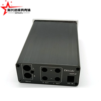 Boîtier d'amplificateur de casque en alliage d'aluminium 88x38mm, panneau frontal usiné CNC pour module récepteur audio numérique HiFi