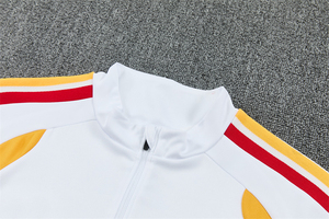 Conjunto de Uniforme de Entrenamiento de Jersey Otoño Invierno 26/27 España, Media Cremallera, Manga Corta, 100% Poliéster, Secado Rápido, Ropa de Fútbol - Product Image 5