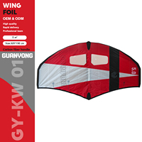 Nouvelle conception de planche de wingfoil gonflable avec poignée en carbone, planche de windsurf stable, kite wingfoil, hydrofoil, planche de surf électrique gonflable