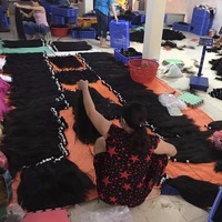 Extensions de cheveux péruviens naturels vierges, 100% cheveux humains vierges, non traités, de haute qualité
