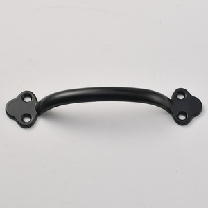 Chinese Style Zinc Alloy Furniture Handle <b>Black</b> Bar Shape Drawer Cabinet Pull Durable - Product Image 1