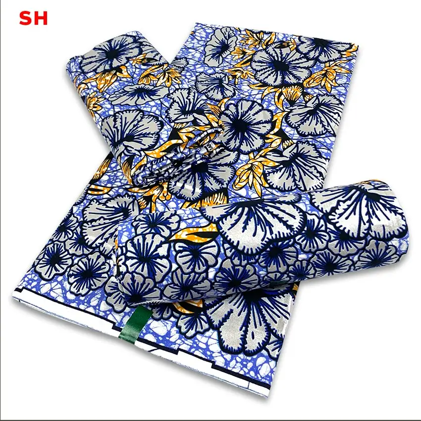 Мягкий золотой воск, 100% хлопок, голландский воск, приятный узор, Африканский Золотой воск