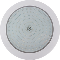 Lumière LED pour piscine RGB IP68, étanche, en matériau PC, ampoule sous-marine pour piscine avec télécommande RF, 12V, 18W