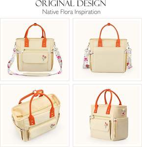 Muestra gratuita, bolsa térmica personalizada para entrega de pizza o comida para llevar, impermeable y portátil, al por mayor - Product Image 2