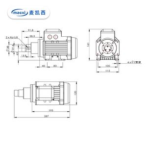 Bomba Dosificadora de Engranajes de Acero Inoxidable para Equipos Industriales - Product Image 5