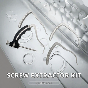 Extractor de Tornillos Manual de Acero con Certificación CE, Instrumento Quirúrgico Ortopédico, Juego para Extracción de Clavos Intramedulares y Tornillos Rotos - Product Image 2
