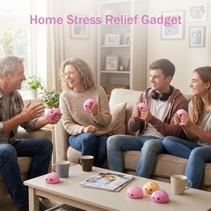 Dumpling <b>Squishy</b> Toys Colorful Stress Balls TPE Material Fidget Toys For Kids Age 5 To 7 Years Unisex - Product Image 5