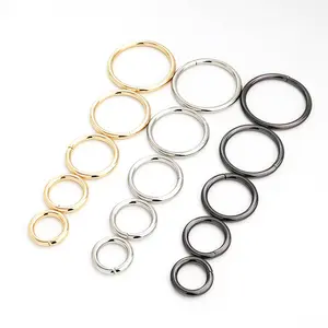 Wholesale Metal O Ring Buckle Round Ring For Bags Handbags