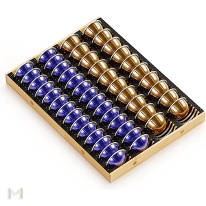 Organisateur de tiroir de support de dosette de café en bambou pour <span class=keywords><strong>Nespresso</strong></span> <span class=keywords><strong>Vertuo</strong></span> Capsule support en bambou plateau de <span class=keywords><strong>rangement</strong></span> pour <span class=keywords><strong>Nespresso</strong></span> - Product Image 1