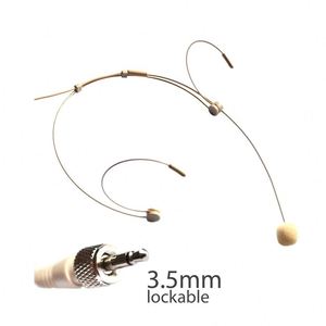 S-1 profesional Mini Beige color micrófonos con diadema <span class=keywords><strong>auriculares</strong></span> micrófono para SennheisIr inalámbrico de cuerpo - Product Image 1