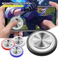 Q8 Plus Joystick Universal Metal Button Game Joystick pour iPhone & Android Smartphone Ventouse Gamepad-Rocker de téléphone portable