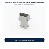 Adaptateur automobile étanche 8 broches mâle série DT DT04-8P-E003 -40~105°C Marque LIZONE Vente directe d'usine en Chine
