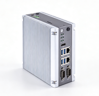CANGHAN EBOX-3560 Mini PC Robuste Intel J3355 Double LAN Gigabit Passerelle de Calcul en Bordure Rail DIN IPC à Large Plage de Température