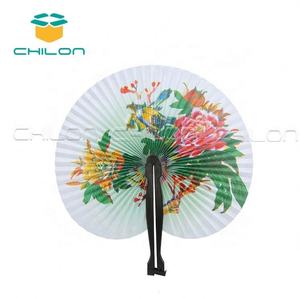 Décor chinois cadeau décoratif ventilateur Chic femme rond ventilateur de poche - Product Image 4