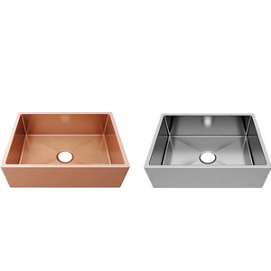 Design speciale unico Undermount lavelli da <span class=keywords><strong>cucina</strong></span> bagno moderno 304 lavello in acciaio inox sopra il bancone curvo lavello <span class=keywords><strong>lavabo</strong></span> - Product Image 5