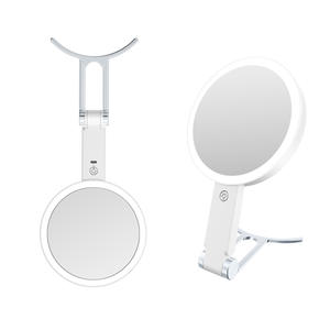 Tabletop Mini Round Hand <b>Mirror</b> Luxury Desktop <b>Makeup</b> Standing Cosmetic <b>Mirror</b> for Bathroom - Product Image 3