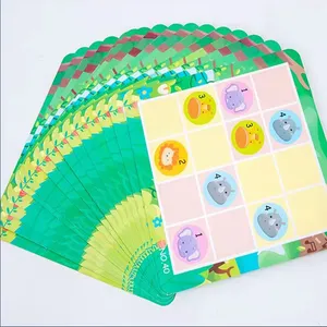 FangYou cartes flash de numéro d'impression personnalisée jouets pour enfants