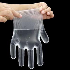 ถุงมือพีวีซีแบบใช้แล้วทิ้ง ป้องกันน้ำมัน เกรดอาหาร สำหรับใช้ในครัวเรือน 100 ชิ้นต่อแพ็ค - Product Image 4