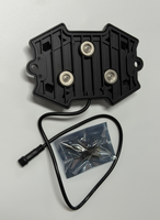 Feux de roche super lumineux à 324 LED blanc pur, pods d'éclairage sous carrosserie de qualité marine pour camions tout-terrain, SUV, yachts, éclairage extérieur IP68