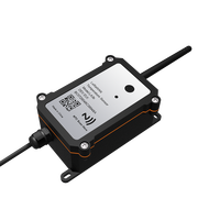 Enregistreur de température sans fil IoT industriel LoRaWAN avec sonde externe DS18B20, boîtier IP67, batterie 8500mAh, modèle LA3B, marque KKM/OEM
