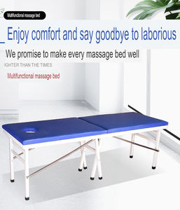 Table de massage pliable portable renforcée STKY, table de diagnostic de beauté, table de thérapie par le feu - Product Image 2