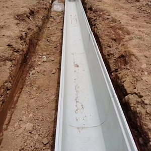 Canal de drainage extérieur en résine et béton Gouttière de drainage de tranchée en forme de U en résine et béton - Product Image 6