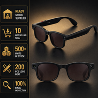 Lunettes Intelligentes Sans Fil Audio, Lunettes Meta avec Caméra, Prise de Vidéo, Chat Multilingue, Appel Mains Libres, Lecture Musicale