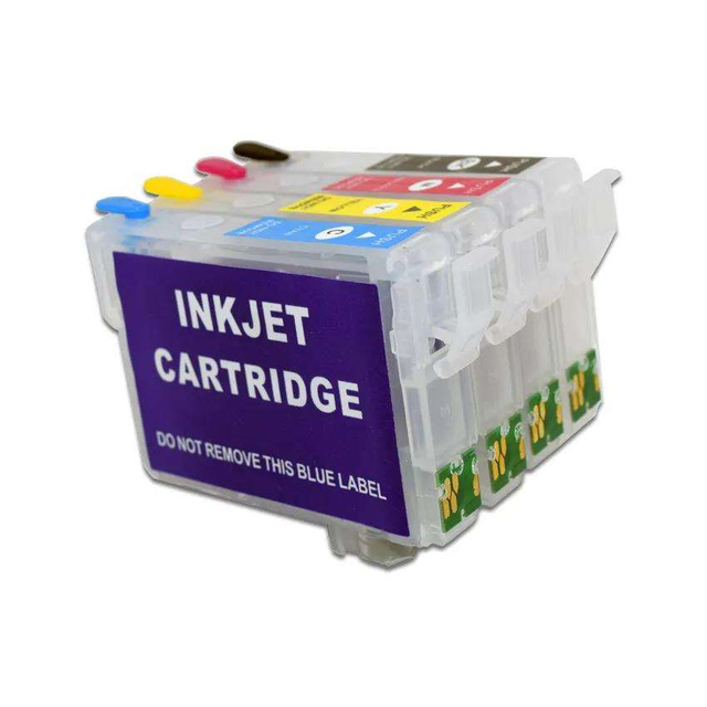 WEL-TRY T503XL Compatible Refillable Cartridge with Auto Reset Chip for EPSON T503XL XP-5200 XP-5205 WF-2960 WF-2965DWF Printer