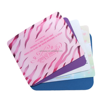 Tapis de souris PVC pour jeux, tapis de souris en caoutchouc de taille personnalisée, sublimation, fabrication directe, logo personnalisé, cadeaux promotionnels de bureau, forme carrée
