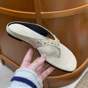 Sandales plates à plateforme rétro pour femme, style tong, pour l'été 2026, idéales pour les vacances à la plage et l'extérieur - Product Image 2