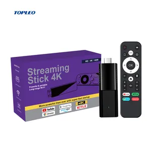 Topleo I96 D5 IK316 1GB RAM 8GB ROM stick TV 4K dual WiFi Android Box Voz TV stick 4K