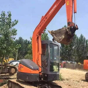 รถขุดไฮดรอลิกฮิตาชิ ZX55U 5ton มือสอง - Product Image 1