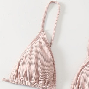 Traje de Baño de Alta Calidad para Niña, Bikini con Tirantes, Tejido de Poliéster Transpirable para Uso en la Playa, Suministro ODM - Product Image 3
