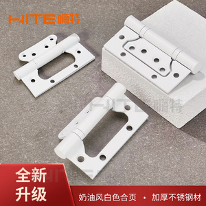 บานพับประตูสีขาว HITE สแตนเลสหนา 3.0 มม. สำหรับประตูไม้ - Product Image 5