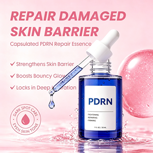 Sérum PDRN bleu personnalisé OEM, anti-irritation, hydratant en profondeur, antioxydant, pour la vente en gros. - Product Image 5