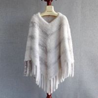 Damen Classic Nerz Strick pelzmantel 100% natürliche Nerz pelz jacke Hand gefertigter Pelzmantel