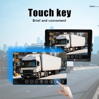 Grabadora de Video Digital con Monitor de 9 Pulgadas para Auto, Sistema de Cámara Inalámbrica de 360 Grados para Retroceso y Seguridad en Camiones y Autocaravanas