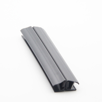 Pistoolgrijs Minimaal 15Mm Spleet 135 Graden Badkamer Douchewand Magnetische Afdichtingsstrip