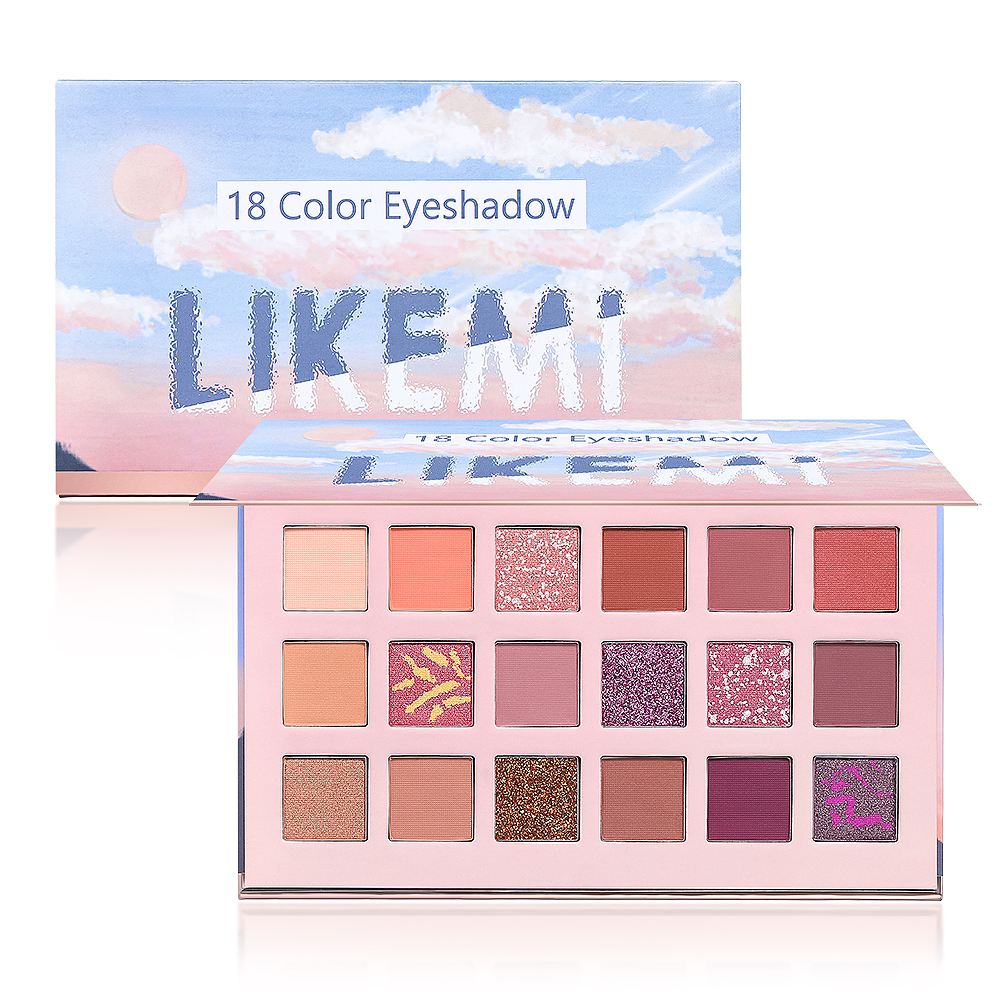Customized professional 35 full-color eye shadow palette fashion female cosmetic outline concealer blush makeup palette