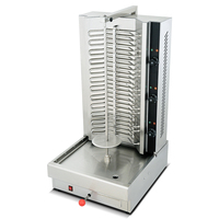 Stainless Steel Gas-Fired Doner Kebab Machine Vertical Rotisserie Oven